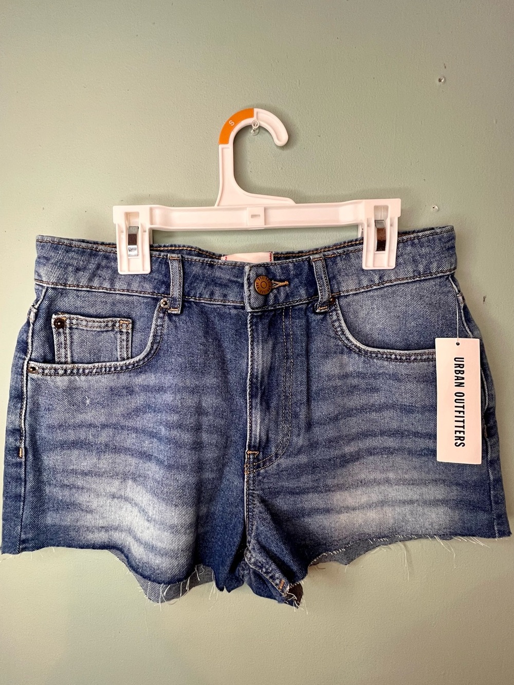 BDG Urban Outfitters Denim Cutoff Shorts Medium Wash  NWT